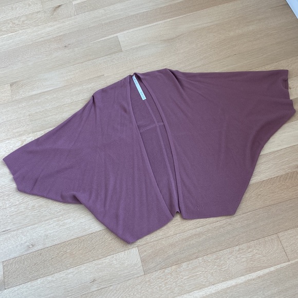 Lululemon Cashlu Knit Textured Wrap Sweater - Picture 9 of 10